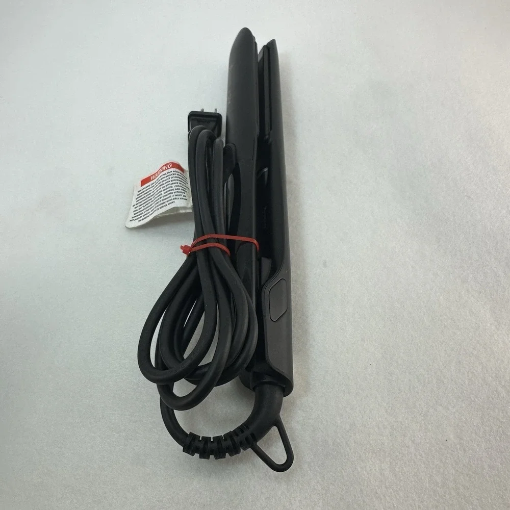 Annlary S3207 Hair Straightener Flat Iron 55W Black Ceramic Auto Shut-Off